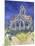 The Church at Auvers-Sur-Oise, 1890-Vincent van Gogh-Mounted Giclee Print