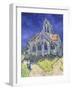 The Church at Auvers-Sur-Oise, 1890-Vincent van Gogh-Framed Giclee Print