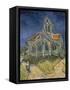 The Church at Auvers-Sur-Oise, 1890-Vincent van Gogh-Framed Stretched Canvas