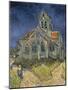 The Church at Auvers-Sur-Oise, 1890-Vincent van Gogh-Mounted Giclee Print