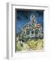 The Church at Auvers-Sur-Oise (L'Église D'Auvers-Sur-Oise, Vue Du Chevet)-Vincent van Gogh-Framed Art Print