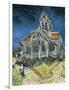 The Church at Auvers-Sur-Oise (L'Église D'Auvers-Sur-Oise, Vue Du Chevet)-Vincent van Gogh-Framed Art Print