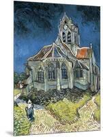 The Church at Auvers-Sur-Oise (L'Église D'Auvers-Sur-Oise, Vue Du Chevet)-Vincent van Gogh-Mounted Art Print