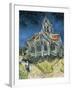 The Church at Auvers-Sur-Oise (L'Église D'Auvers-Sur-Oise, Vue Du Chevet)-Vincent van Gogh-Framed Art Print