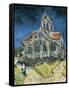 The Church at Auvers-Sur-Oise (L'Église D'Auvers-Sur-Oise, Vue Du Chevet)-Vincent van Gogh-Framed Stretched Canvas