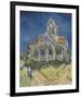The Church at Auvers-Vincent van Gogh-Framed Art Print