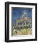 The Church at Auvers-Vincent van Gogh-Framed Giclee Print