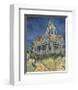 The Church at Auvers-Vincent van Gogh-Framed Giclee Print