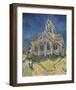 The Church at Auvers-Vincent van Gogh-Framed Giclee Print