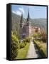 The Church at Covadonga, Asturias, Spain, Europe-null-Framed Stretched Canvas