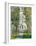 The Church at Gloucester, 1918-Childe Hassam-Framed Giclee Print