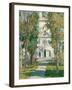 The Church at Gloucester, 1918-Childe Hassam-Framed Giclee Print