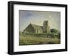 The Church at Gréville, 1871/1874-Jean-François Millet-Framed Giclee Print