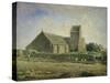The Church at Gréville, 1871/1874-Jean-François Millet-Stretched Canvas