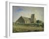 The Church at Gréville, 1871/1874-Jean-François Millet-Framed Giclee Print