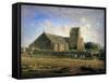 The Church at Greville, C1871-1874-Jean Francois Millet-Framed Stretched Canvas