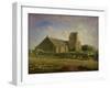 The Church at Greville, circa 1871-74-Jean-François Millet-Framed Giclee Print