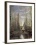 The Church at Marissel, 1866-Jean-Baptiste-Camille Corot-Framed Giclee Print