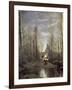 The Church at Marissel, 1866-Jean-Baptiste-Camille Corot-Framed Giclee Print