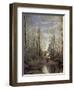 The Church at Marissel, 1866-Jean-Baptiste-Camille Corot-Framed Giclee Print