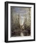 The Church at Marissel, 1866-Jean-Baptiste-Camille Corot-Framed Giclee Print