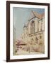 The Church at Moret-Alfred Sisley-Framed Giclee Print