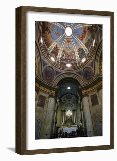 The Church at the Carmelite Stella Maris Monastery on Mount Carmel, Haifa, Israel, Middle East-Yadid Levy-Framed Photographic Print