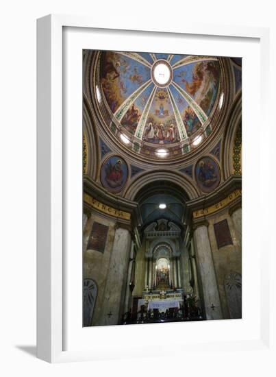 The Church at the Carmelite Stella Maris Monastery on Mount Carmel, Haifa, Israel, Middle East-Yadid Levy-Framed Photographic Print