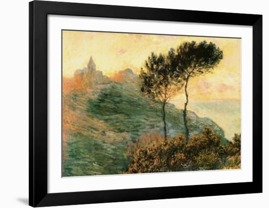 The Church at Varengeville, c.1882-Claude Monet-Framed Art Print