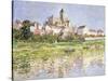 The Church at Vetheuil, 1880-Claude Monet-Stretched Canvas