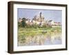 The Church at Vetheuil, 1880-Claude Monet-Framed Giclee Print