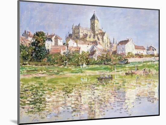 The Church at Vetheuil, 1880-Claude Monet-Mounted Giclee Print