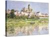 The Church at Vetheuil, 1880-Claude Monet-Stretched Canvas