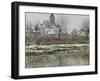 The Church at Vetheuil under Snow, 1878-79-Claude Monet-Framed Giclee Print