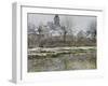 The Church at Vetheuil under Snow, 1878-79-Claude Monet-Framed Giclee Print