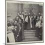 The Church Congress at Folkestone, Reception by the Mayor-null-Mounted Giclee Print