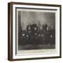 The Church Congress at Nottingham, a Representative Group-null-Framed Giclee Print