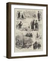 The Church Congress at Wakefield-Sydney Prior Hall-Framed Giclee Print