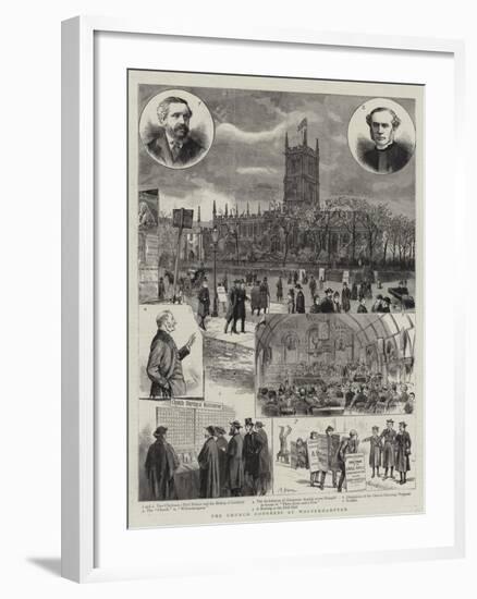 The Church Congress at Wolverhampton-null-Framed Giclee Print