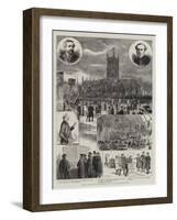 The Church Congress at Wolverhampton-null-Framed Giclee Print