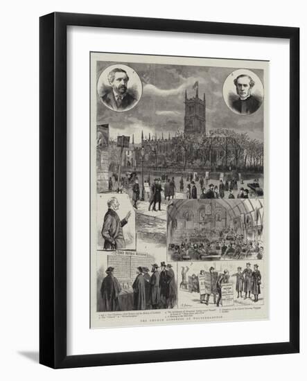 The Church Congress at Wolverhampton-null-Framed Giclee Print