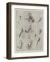 The Church Congress, Portrait Sketches at the Meetings in the Albert Hall-Sydney Prior Hall-Framed Giclee Print