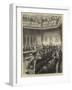 The Church Disestablishment Debate at the Oxford Union Society-Godefroy Durand-Framed Giclee Print