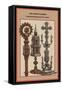 The Church Filigreed Goldsmith Reliquaries and Crucifixes-Friedrich Hottenroth-Framed Stretched Canvas