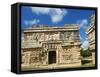 The Church in Ancient Mayan Ruins, Chichen Itza, UNESCO World Heritage Site, Yucatan, Mexico-null-Framed Stretched Canvas