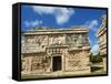 The Church in Ancient Mayan Ruins, Chichen Itza, UNESCO World Heritage Site, Yucatan, Mexico-null-Framed Stretched Canvas