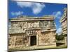 The Church in Ancient Mayan Ruins, Chichen Itza, UNESCO World Heritage Site, Yucatan, Mexico-null-Mounted Photographic Print