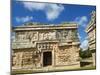 The Church in Ancient Mayan Ruins, Chichen Itza, UNESCO World Heritage Site, Yucatan, Mexico-null-Mounted Photographic Print