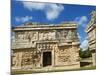 The Church in Ancient Mayan Ruins, Chichen Itza, UNESCO World Heritage Site, Yucatan, Mexico-null-Mounted Photographic Print
