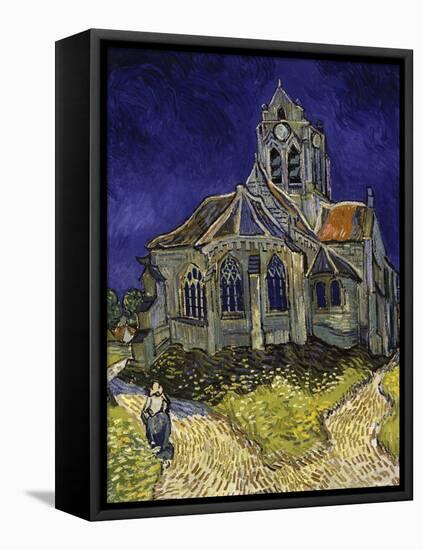 The Church in Auvers-Sur-Oise, c.1890-Vincent van Gogh-Framed Stretched Canvas